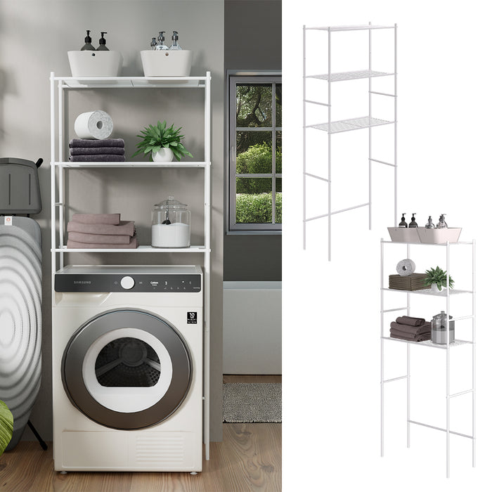 Vicco Mensola per lavatrice Bianco 66 x 162 cm