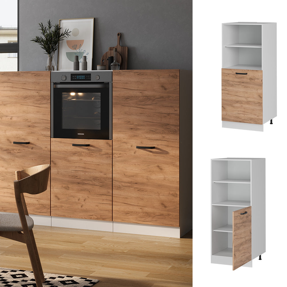 Vicco Mobile per forno da incasso Quercia dorata 60 cm
