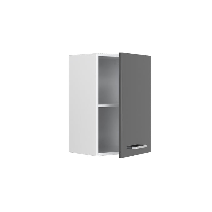 Vicco Pensile da cucina Antracite lucido 40 cm