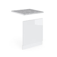 Vicco Pannello frontale Bianco lucido 60 cm , PL Marmo