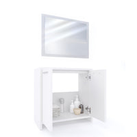 Vicco Set mobili bagno Bianco 2 parti