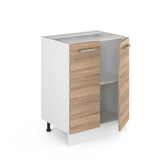 Vicco Mobiletto base cucina Sonoma 60 cm , PL Rovere