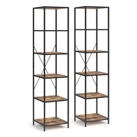 Vicco Divisorio per ambienti Legno antico 40 x 174 cm Set di 2