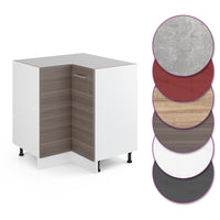 Vicco Mobile ad angolo cucina Grigio 75.6 cm senza piano di lavoro