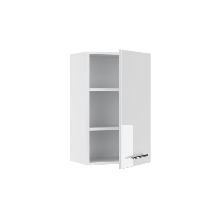 Vicco Pensile da cucina Bianco lucido 45 cm