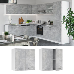 Vicco Pensile da cucina Calcestruzzo 60 cm