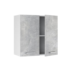 Vicco Pensile universale Calcestruzzo 60 cm con porte