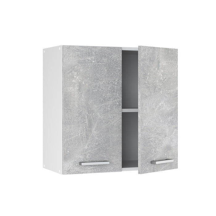 Vicco Pensile universale Calcestruzzo 60 cm con porte