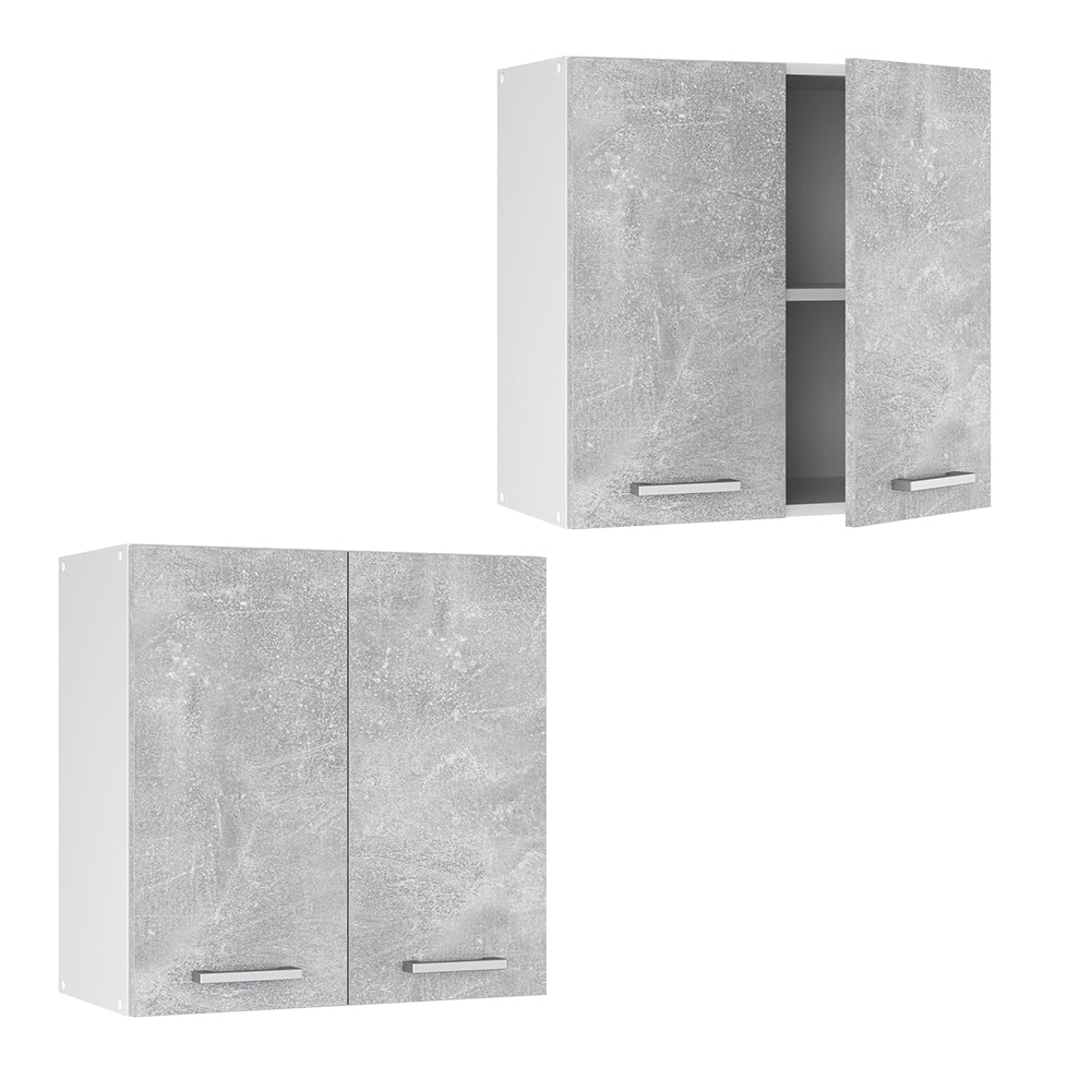 Vicco Pensile da cucina Calcestruzzo 60 cm