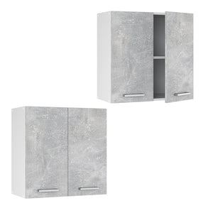 Vicco Pensile da cucina Calcestruzzo 60 cm