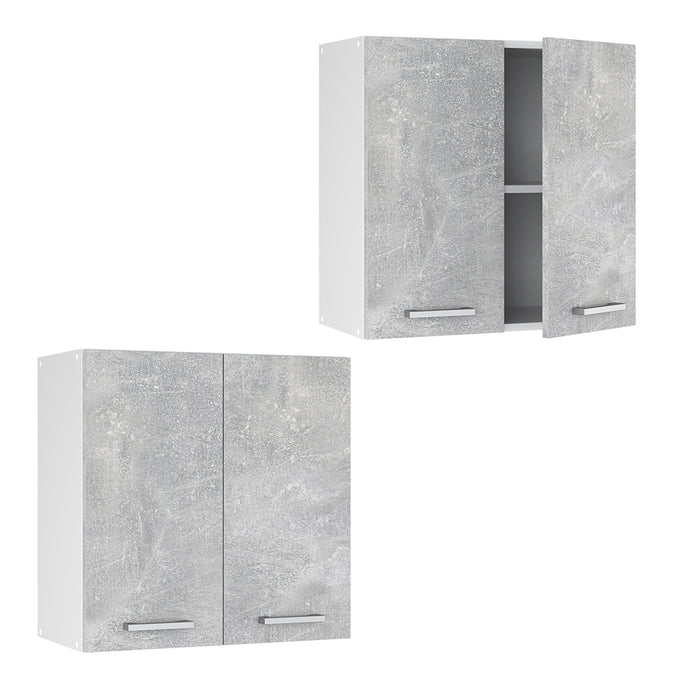 Vicco Pensile da cucina Calcestruzzo 60 cm