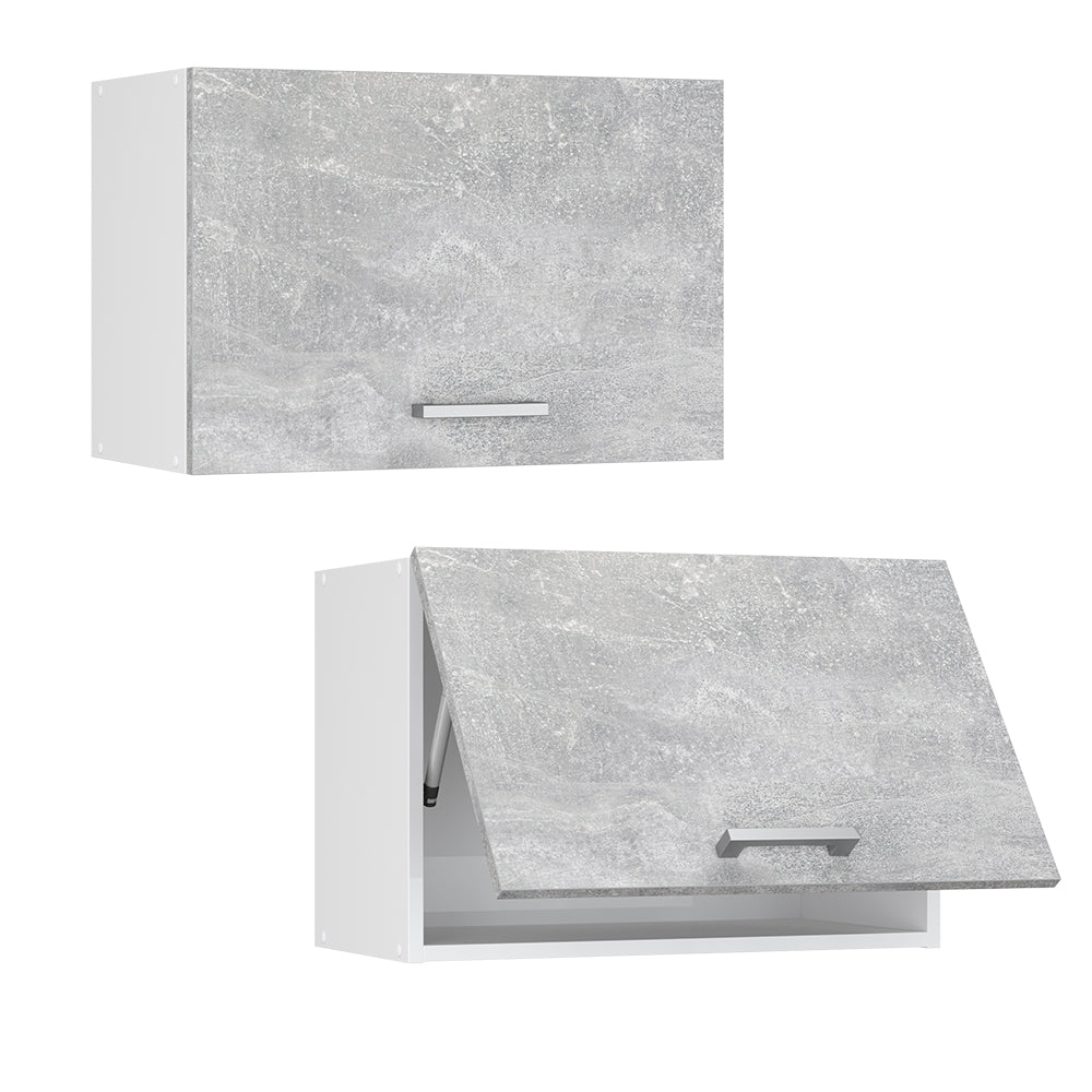 Vicco Pensile universale Calcestruzzo 60 cm con porta a ribalta