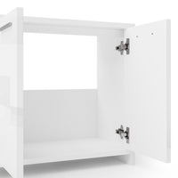 Vicco Set mobili bagno Bianco lucido 2 parti