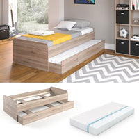 Vitalispa Letto per bambini Sonoma 90x200 cm con materasso