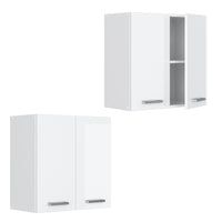 Vicco Pensile da cucina Bianco lucido 60 cm