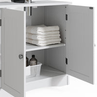 Vicco Set mobili bagno Bianco 3 parti, con colonna