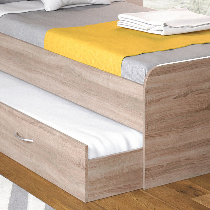 Vitalispa Letto per bambini Sonoma 90x200 cm con materasso