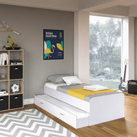 Vitalispa Letto per bambini Bianco 90x200 cm con materasso