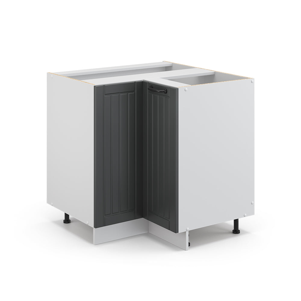 Vicco Mobile ad angolo cucina Antracite casa di campagna 80.5 cm senza piano di lavoro