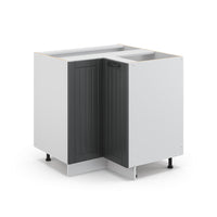 Vicco Mobile ad angolo cucina Antracite casa di campagna 80.5 cm senza piano di lavoro