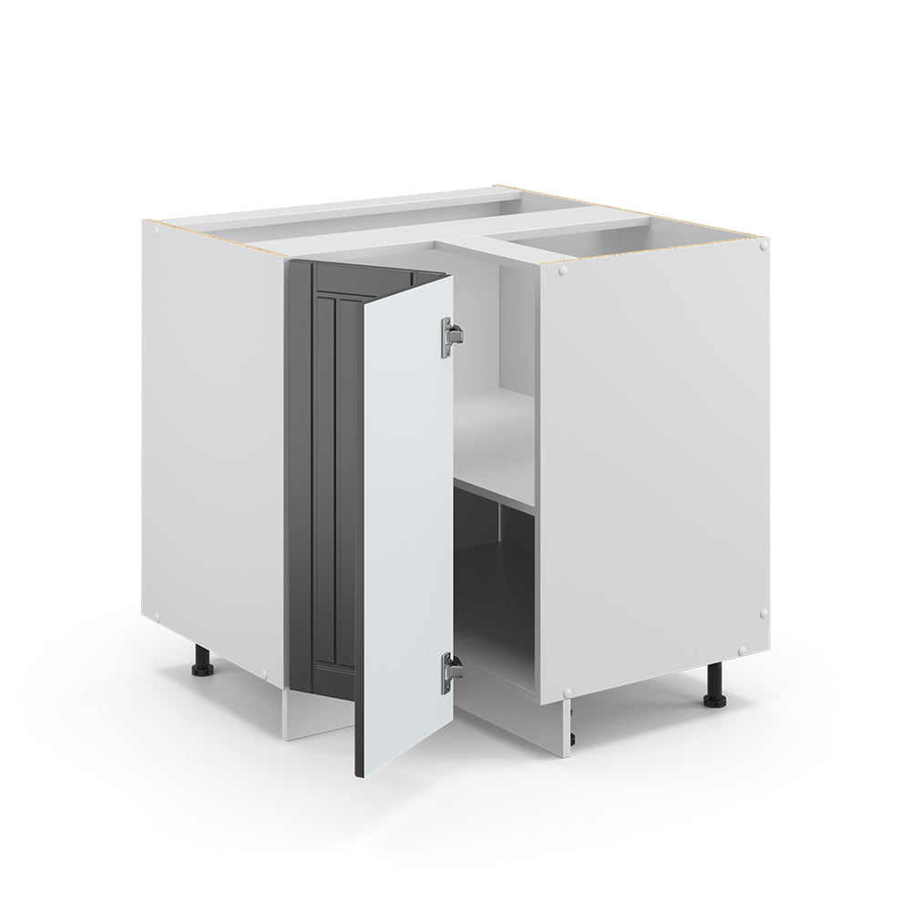 Vicco Mobile ad angolo cucina Antracite casa di campagna 80.5 cm senza piano di lavoro