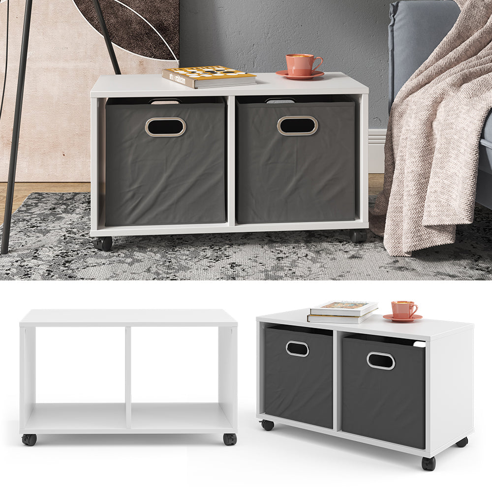 Vicco Tavolino Bianco 72 x 30.8 cm