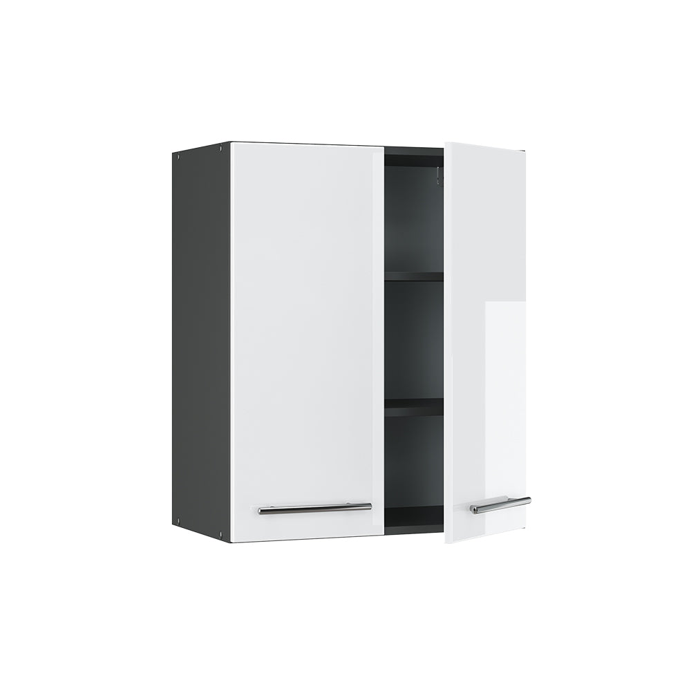 Vicco Pensile da cucina Bianco lucido 60 cm