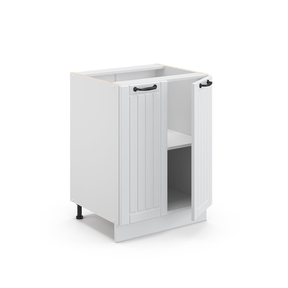 Vicco Mobiletto bagno Bianco casa di campagna 60 x 82 cm senza piano di lavoro