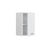 Vicco Pensile universale Bianco lucido 40 cm con ripiani aperti