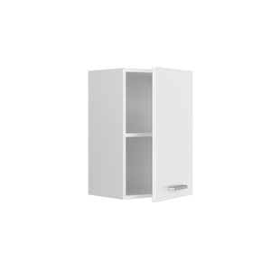 Vicco Pensile universale Bianco lucido 40 cm con ripiani aperti