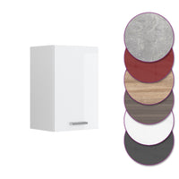 Vicco Pensile da cucina Bianco lucido 40 cm