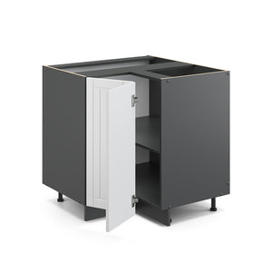 Vicco Mobile ad angolo cucina Bianco casa di campagna 80.5 cm , PL Marmo