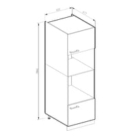 Vicco Set mobili bagno Grigio nobile 60 cm