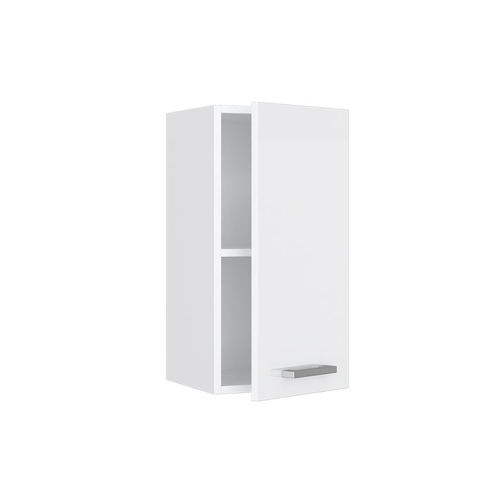 Vicco Pensile da cucina Bianco lucido 30 cm