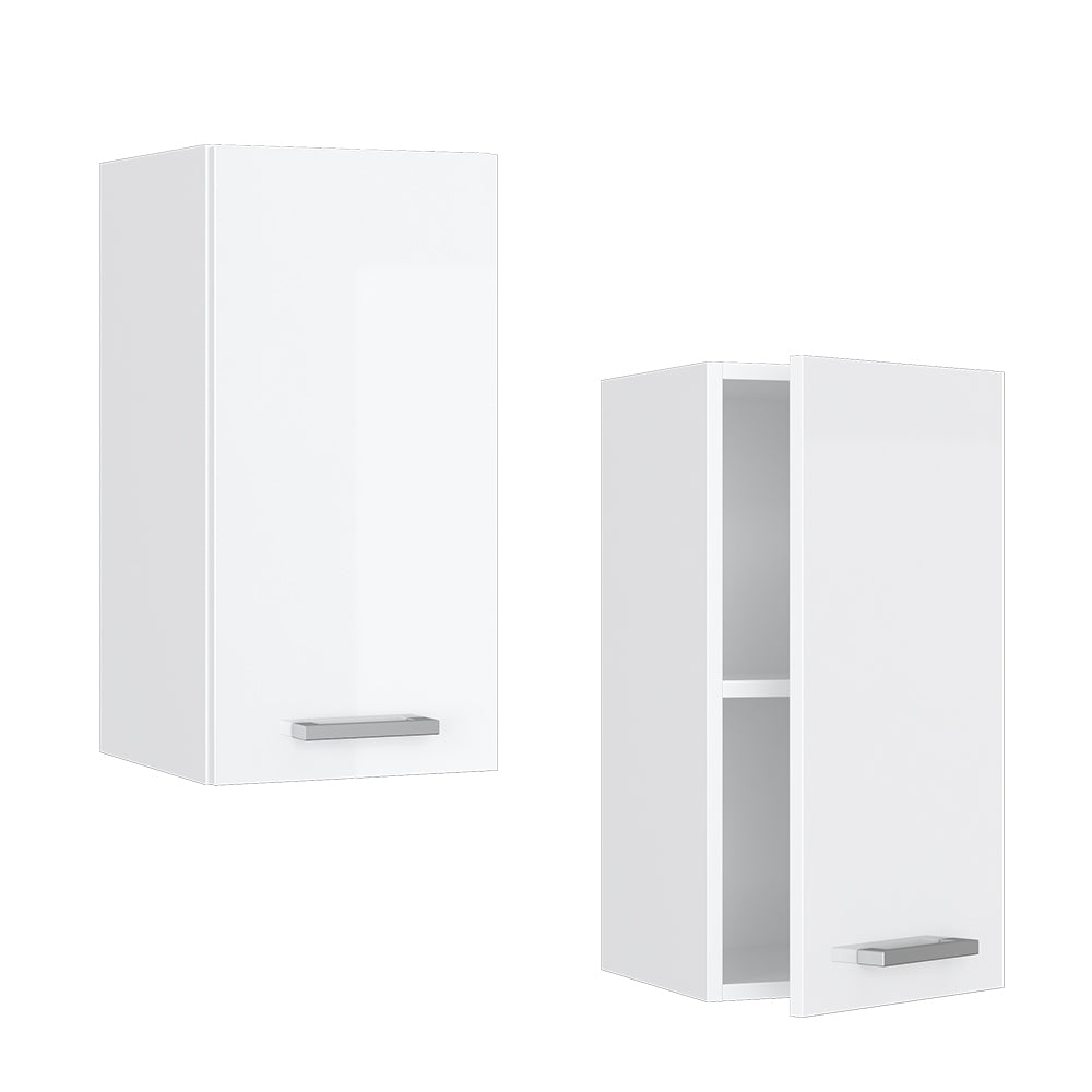 Vicco Pensile universale Bianco lucido 30 cm con anta