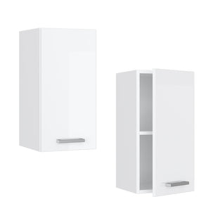 Vicco Pensile universale Bianco lucido 30 cm con anta