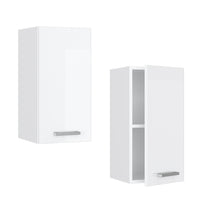 Vicco Pensile da cucina Bianco lucido 30 cm