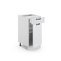 Vicco Mobiletto bagno Bianco casa di campagna 40 x 82 cm senza piano di lavoro