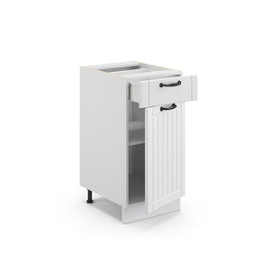 Vicco Mobiletto bagno Bianco casa di campagna 40 x 82 cm senza piano di lavoro