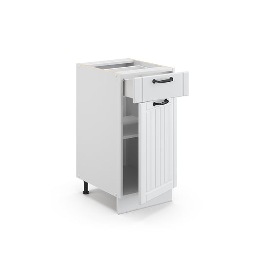 Vicco Mobiletto bagno Bianco casa di campagna 40 x 82 cm senza piano di lavoro