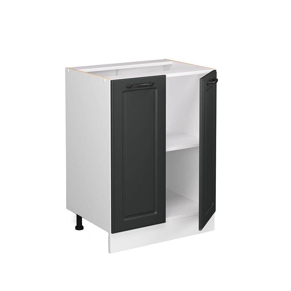 Vicco Mobiletto base cucina Antracite casa di campagna 60 cm senza piano di lavoro