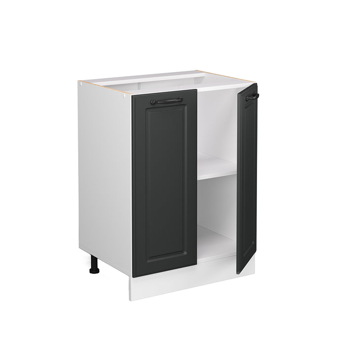 Vicco Mobiletto base cucina Antracite casa di campagna 60 cm senza piano di lavoro