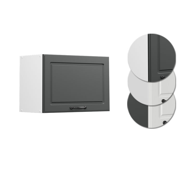 Vicco Pensile da cucina Antracite casa di campagna 60 cm Piatto