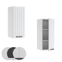 Vicco Pensile da cucina Bianco casa di campagna 30 cm