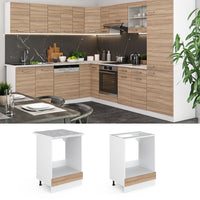 Vicco Mobile per forno da incasso Sonoma 60 cm senza piano di lavoro