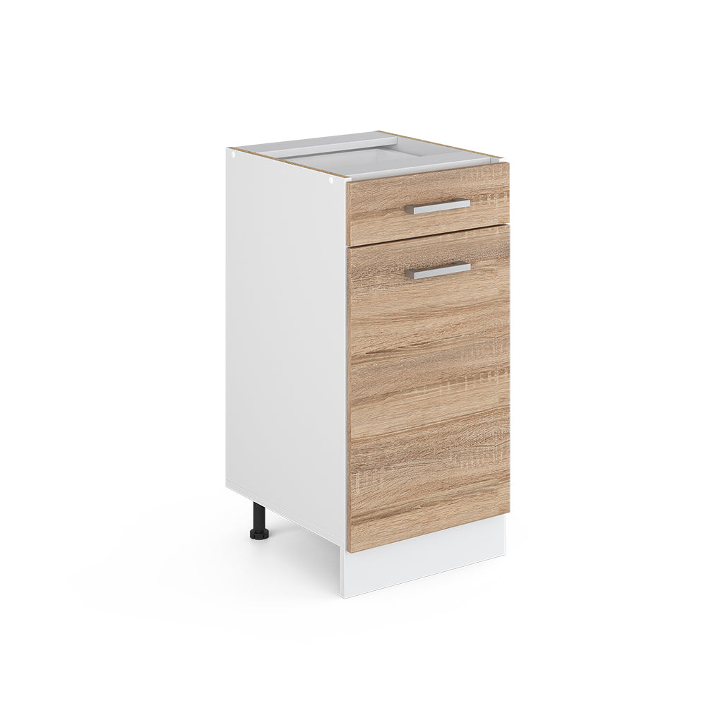Vicco Base universale Sonoma 40 cm con cassetto, senza piano di lavoro
