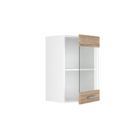 Vicco Pensile universale Sonoma 40 cm con anta in vetro