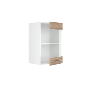 Vicco Pensile universale Sonoma 40 cm con anta in vetro