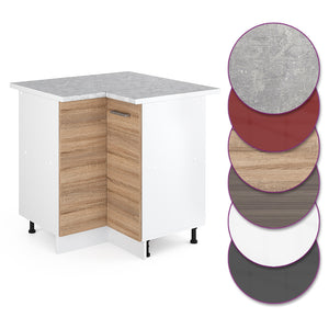 Vicco Mobile ad angolo cucina Sonoma 60 cm , PL Marmo