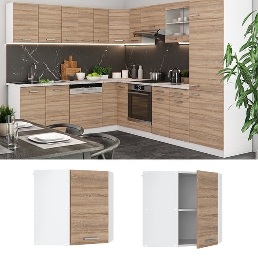 Vicco Mobile angolare da cucina Sonoma 57 cm